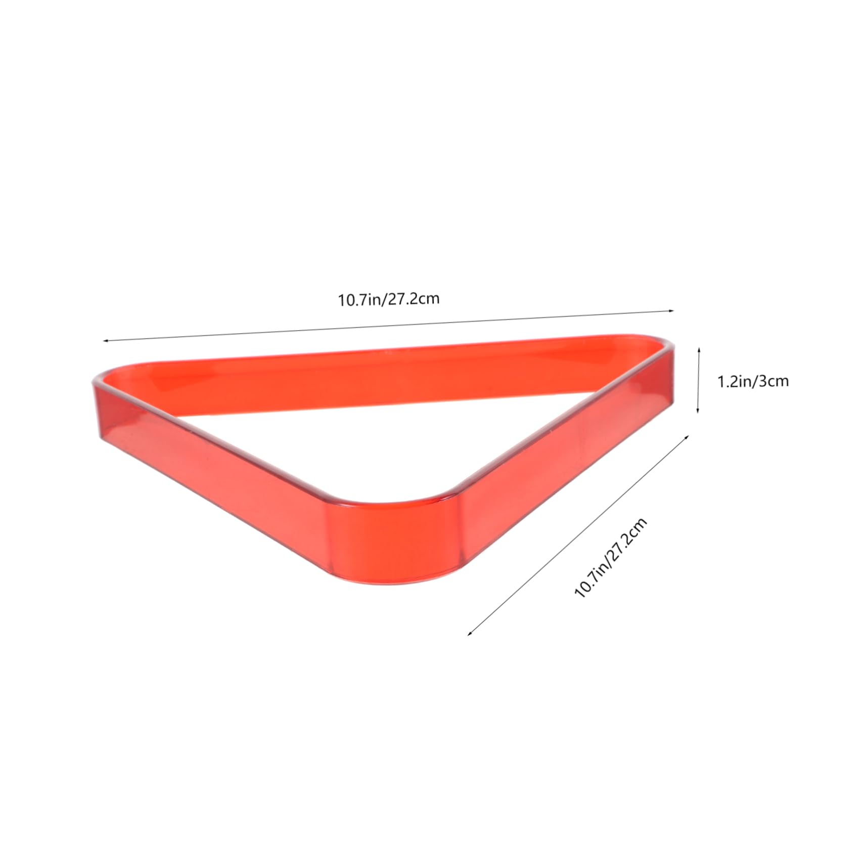 ifundom Billiard Triangle Rack for Pool Table Durable Billiards Ball Holder Display Rack Fits Pool Balls for Rooms Clubs and Community Centers Portable