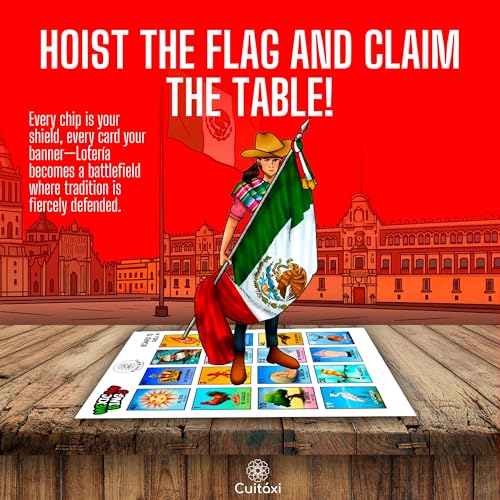 Cuitáxi Mexican Bingo Juego para 10 Jugadores miniatura 6