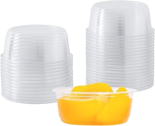 Karat Contenedor redondo PET de 8 oz (4.606 in), FP-DC8-PET - 500 unidades