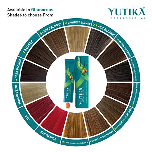 Image of YUTHIKA Professional Creme Hair Colour Wine Burgundy (Shade 6.26) 100g | Permanent Hair Colour & Dye | Vibrant Colour Payoff | Silky, Shiny & Long Lasting | For Women & Men | All Hair Types