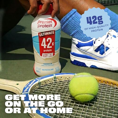 Premier Protein ULTIMATE 42g High Protein Shake, Vanilla, 12 Pack | 220 Calories, 2g Sugar, 24 Vitamins & Minerals, Supports Muscle Health, Gluten-Free, Protein Snack, 14 oz - image 6