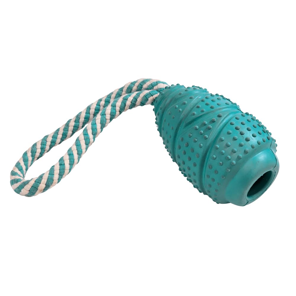 Nobby Vollgummi Jumper mit Seil Jumper: 11 cm, Seil: 14 cm