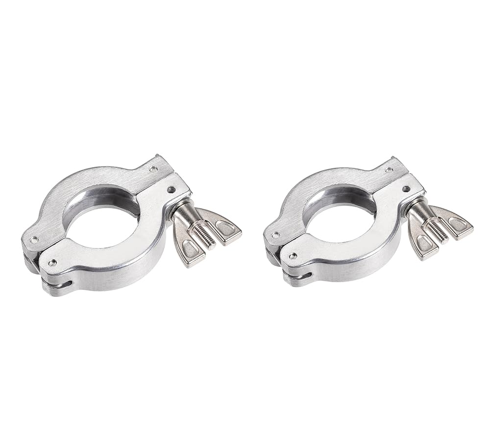 Donson Vacuum Aluminum KF Double Pin Clamp (2, KF40)