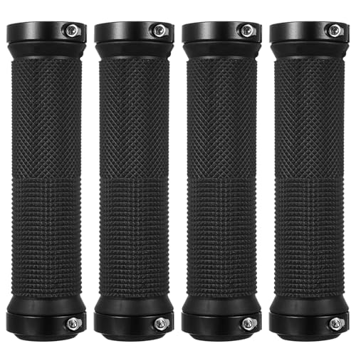 2 Paar/4 Stück Fahrrad Lenkergriffe Fahrradgriffe, Fahrrad Griffe MTB, rutschfeste Ergonomische Handgriffe für Fahrradlenker Griffe für MTB BMX Rennrad Bike Grips Fahrradgriffe Mountainbike(22mm)
