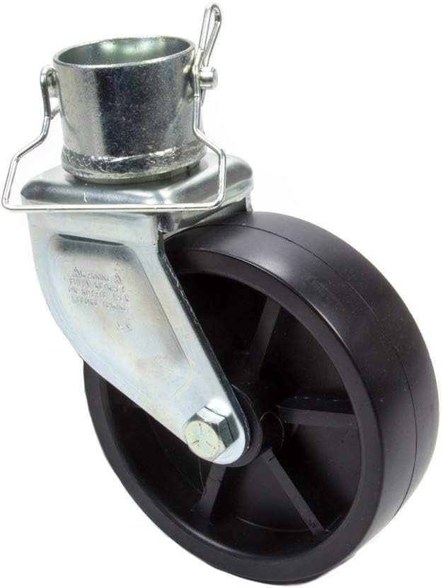 Reese Pro Series 1400750340 6" Caster, Silver & Black