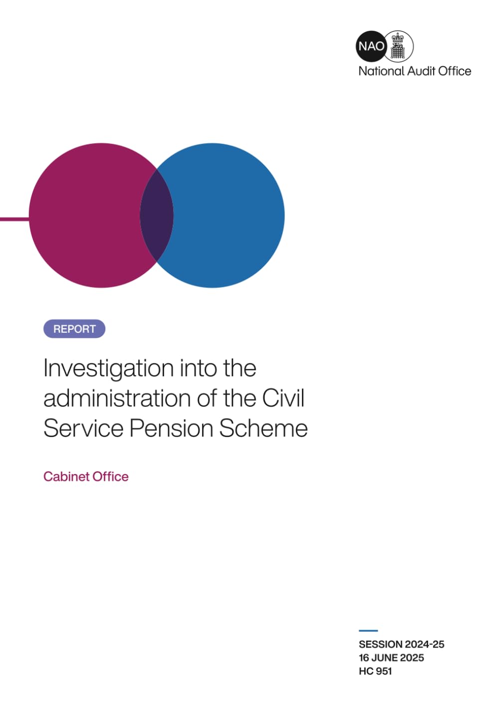 Investigation into the administration of the Civil Service Pension Scheme