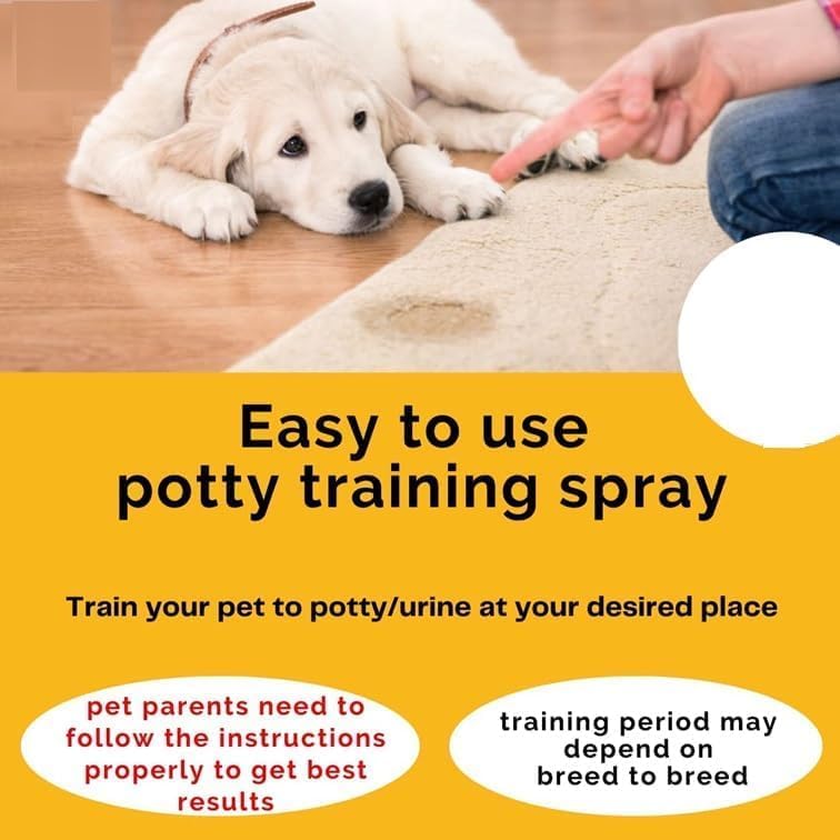 Image of IRIS Premium Potty Training Spray for Puppy and Dog Toilet Learning Aid with Pee Poop Attractant Formula Indoor Outdoor Use for Fast Housebreaking Support Safe Pet Training Solution (PACK OF 1)