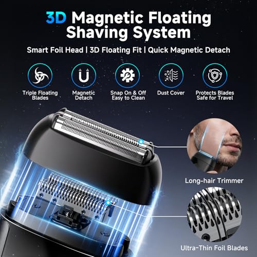 Save 42% on Cnunkn Men's Mini Electric Foil Shaver with code W4OQZNT8 - Image 2