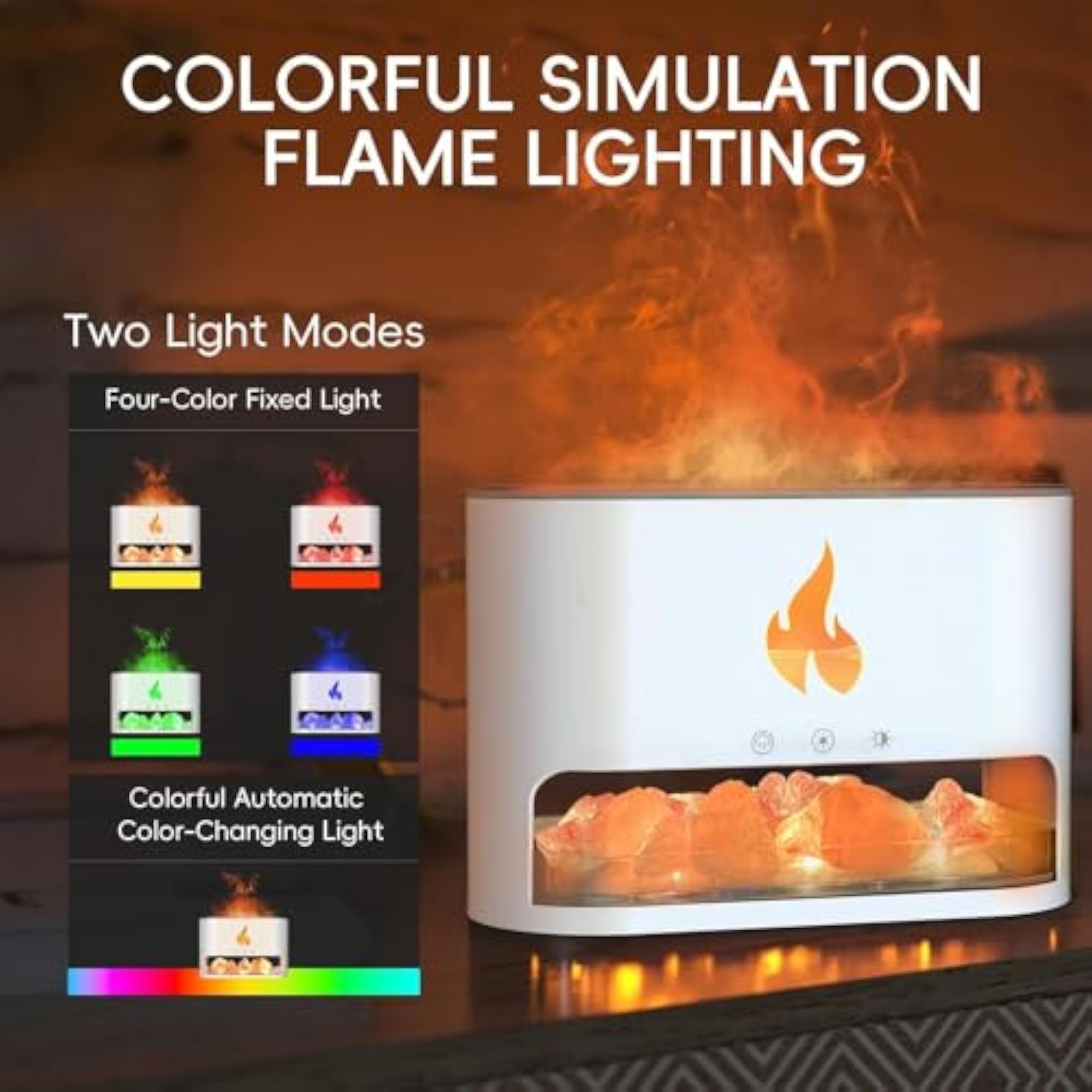 Flame Aromatherapy Essential Oil Diffuser