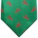 Retreez Funny Lobster Boy's Tie | Fashion Neckties For Kids | School Ties For Boys | Birthday Gift For Boys | 8-10 years Boy's Tie - Green