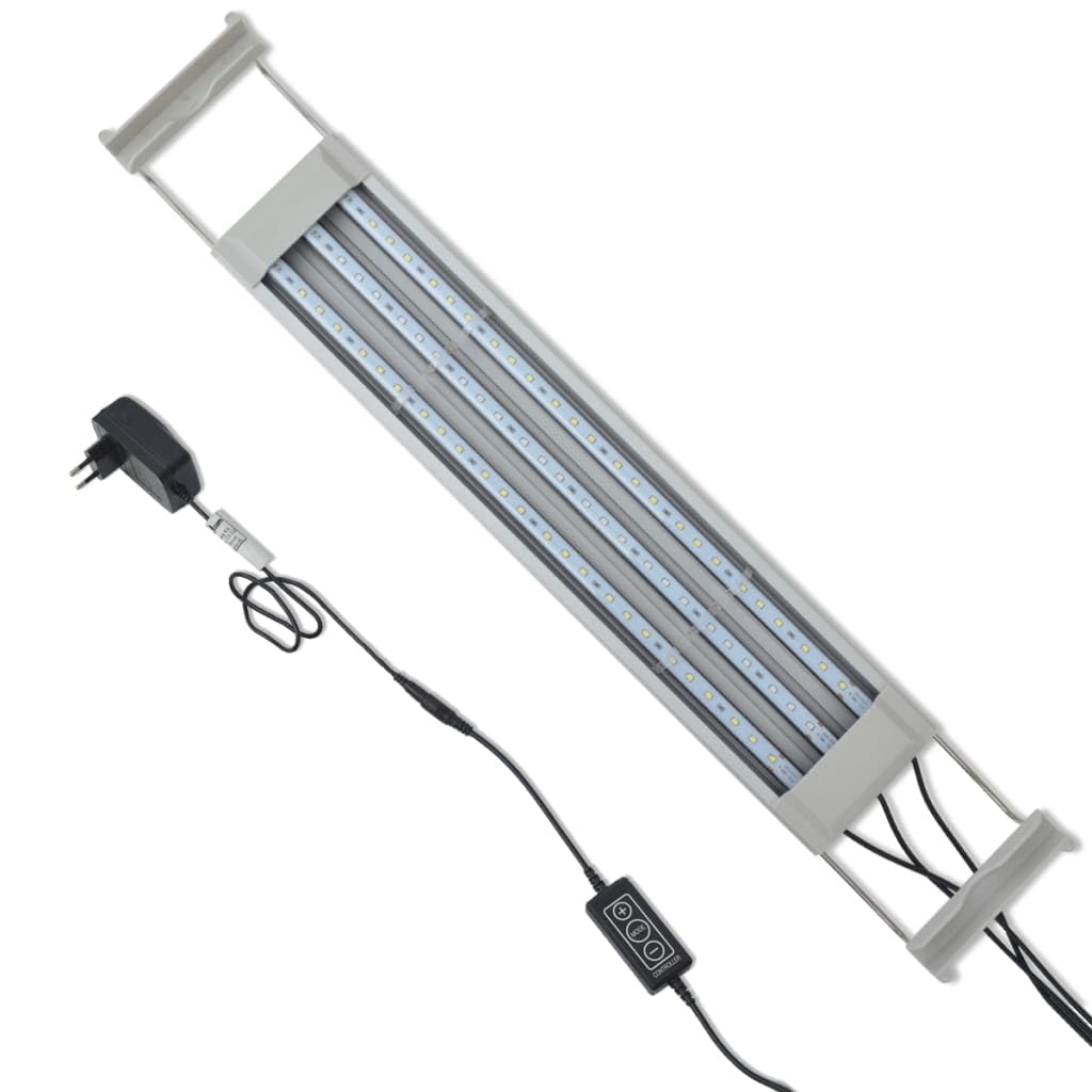 vidaXL Aquarium Beleuchtung 50-60 cm LED Lampe Aufsetzleuchte Klemmleuchte