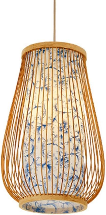Lampe tisse haut de gamme Primon en osier et parchemin fait main