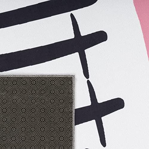 Kindervloerkleed, Kindertijd Met Ster, Maan En Ruitmotieven, Maat:80x150 cm, Kleur:Roze 9 - Afbeelding 4