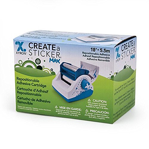 Image of Xyron Repositionable Adhesive Refill for Create-A-Sticker, 5 inch x 18', Refill Cartridge (AT1506-18)