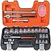 Bahco S240 Socket set S240 (24-piece), 1/2
