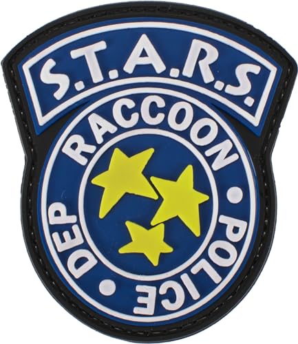Evike - Citizen Not-Good Stars Raccoon RPD PVC Patch (Color: Blue)