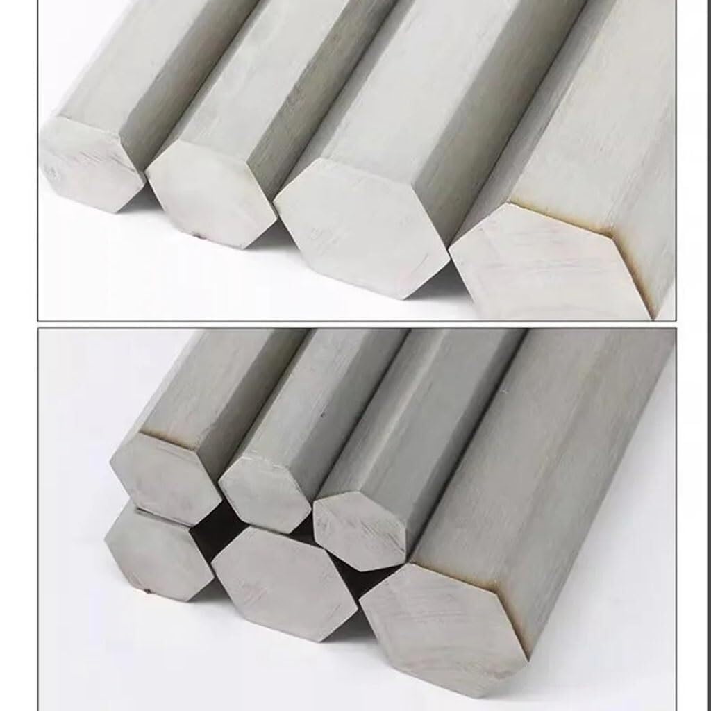 Barra Esagonale In Acciaio Inox 304, Asta Esagonale Da 500 Mm Di Lunghezza, Lato Opposto 5-60 Mm, Asta Solida In Metallo, 1 Pezzo(27mm)