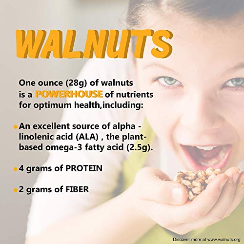 Growers Direct Natural Premium California Shelled Walnuts - Healthy Snacks - Gluten Free Nuts - Omega 3 - Heart Healthy - Nuts - Farm Fresh Nuts Walnuts - 8oz Bag - Thumbnail 4