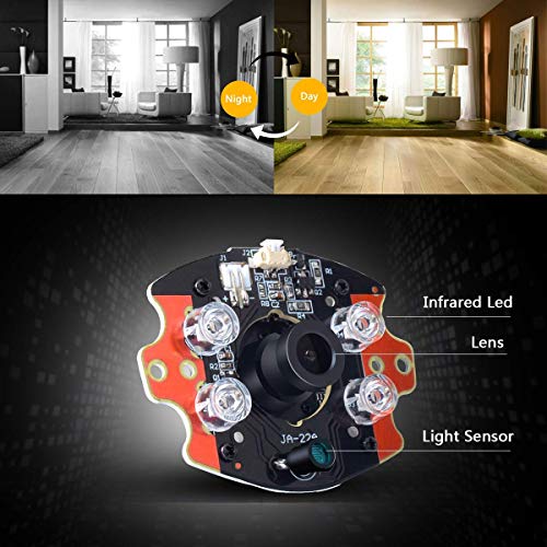 【2020 Updated】 JOOAN 3MP Security Camera System Wireless,8-Channel NVR&4Pcs FHD 1536P(Clearer Than 1080P) Audio Record CCTV Cameras,Waterproof&Good Night Vision,Motion Alert(with 1TB Hard Drive) - Thumbnail 6