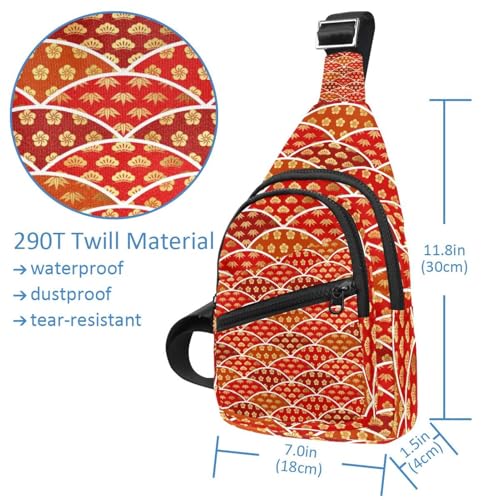 Bolsa de pecho con cremallera para organizar tus pertenencias con comodidad y ligereza 5