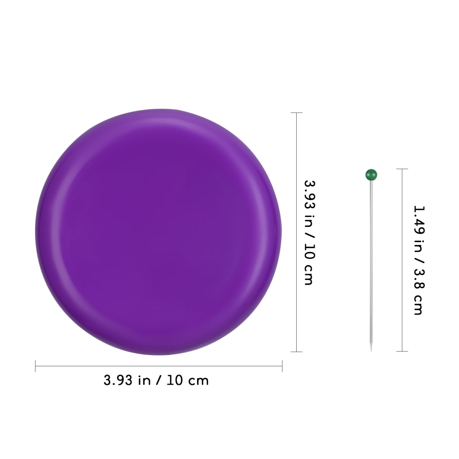 5stücke Magnetisches Nadelkissen Mit Positionierungsnadeln Multifunktionale Aufbewahrungslösung Für Nähzubehör Stark Magnetisch Und Robust Für Verschiedene Nähprojekte