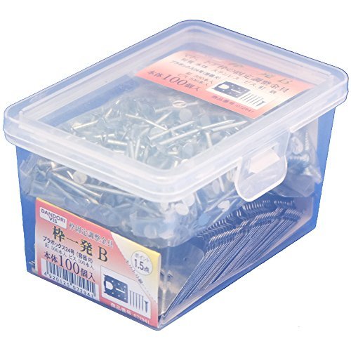 Amazon.co.jp: ダンドリビス 枠一発 (枠固定金具) 枠B 24号 100 Amazon.co.jp: ダンドリビス 枠一発 (枠固定金具) 枠B 24号 100