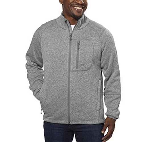 Avalanche Men's Brighton Outdoor-inspired Full Zip Fleece Sweater Jacket