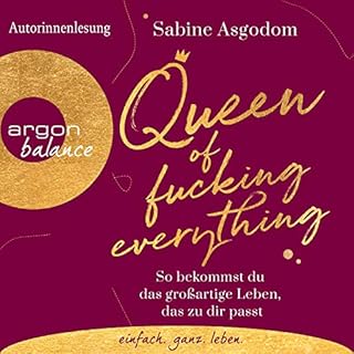 Diseño de la portada del título Queen of fucking everything
