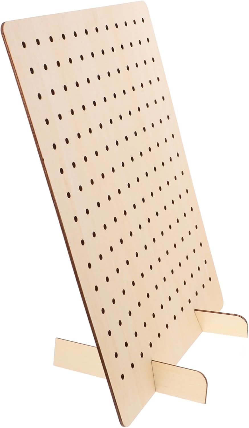 Wooden Jewelry Rack Display Stand Craft Show Display Craft Show Racks Small Peg Board