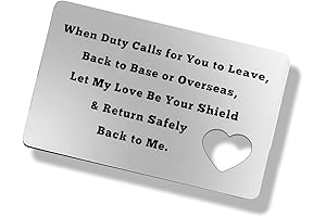 Army Valentines for Kids: Engraved Wallet Insert Card for Little Soldiers