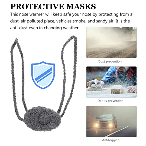 Nose Warmer Keep Warm Snow Protection for Outdoor Activities Games Comfort Winter Nose Warmer Gray4