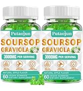 Putaojun | Soursop graviola EXTRACT 2000 MG Soursop Leaves Extract | Soursop Gummies Healthy &amp; So...