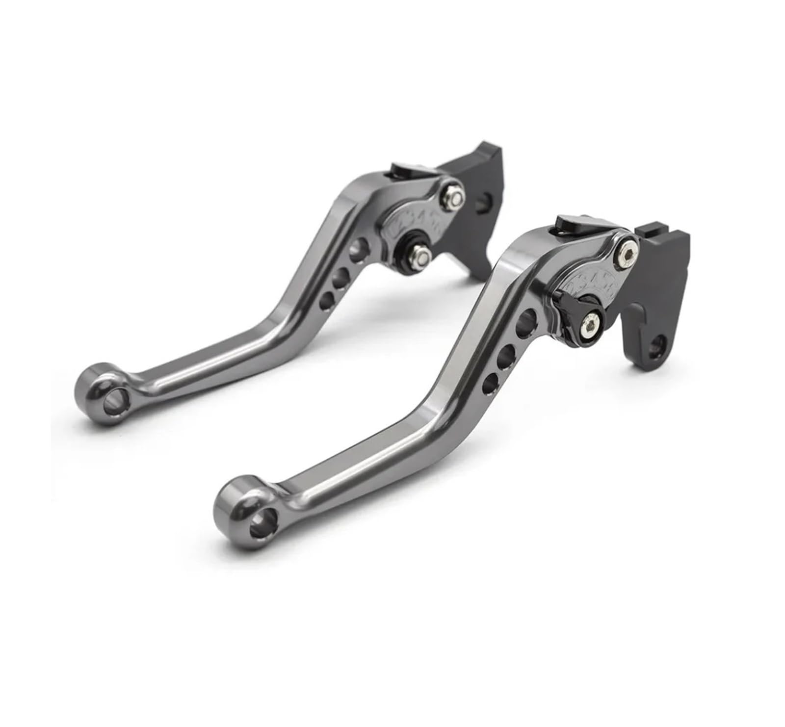 ZAFFYY 2025 390 Motorcycle CNC Adjustable Brake Clutch Levers for DU&KE DUKE390 ADVE&NTURE 2019-2024 Foldable Lever(Grey 147MM)