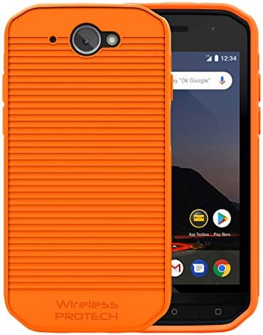 Flex Skin TPU Case Compatible with CAT S48 Orange