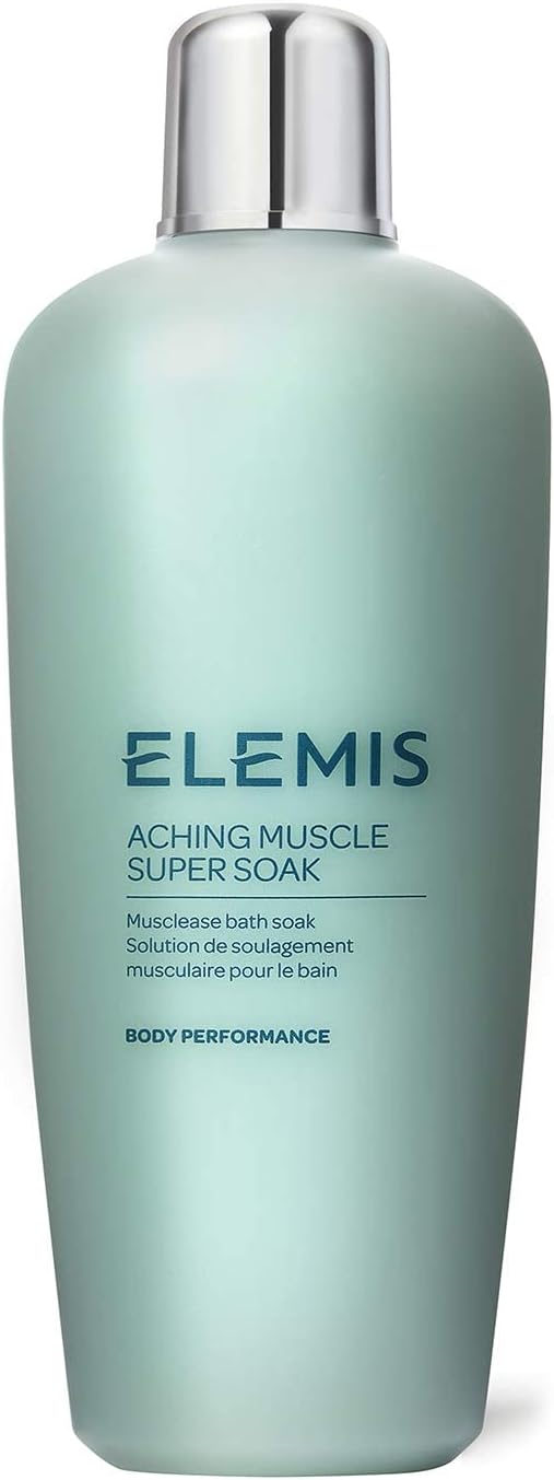 ELEMIS Skin Nourishing Bath Milk & Aching Muscle Super Soak 400ml Hydrating, Soothing & Muscle-Relieving Body Care