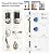 Veise VE07-H Fingerprint Smart Locks for Front Door with Handle Set, App Control, Keyless Entry Keypad Deadbolt, Digital Electronic Touchscreen, Easy Install, Auto Lock, Satin Nickel