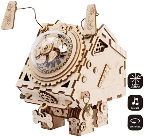 Rokr 立体 パズル 木製 3d オルゴール ミュージックボックス ロボット 犬 子供 大人 向け 逆輸入 イラスト説明書付き 14歳 知育 ウッドパズル 面白い 接続剤不要 脳トレ おもちゃ 集中力 インテリア 模型 置物 おしゃれ 専門道具不要 ギフト 玩具 手つくりキット Diy Rokr 立体 パズル 木製 3d オルゴール ミュージックボックス ロボット 犬 子供 大人 向け 逆輸入 イラスト説明書付き 14歳 知育 ウッドパズル 面白い 接続剤不要 脳トレ おもちゃ 集中力 インテリア 模型 置物 おしゃれ 専門道具不要 ギフト 玩具 手つくりキット Diy