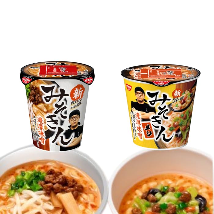 HIKAKINPREMIUM　新みそきん濃厚味噌ラーメン12個、メシ6個 HIKAKINPREMIUM 新みそきん濃厚味噌ラーメン12個、メシ5個 新みそきん