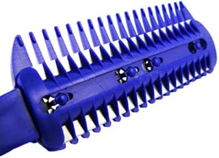 Universal Unisex Razor Comb Home Hair Cut Scissor with 5 Extra Blades