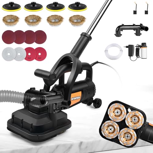 4-Head 3800W Concrete Floor Grinder