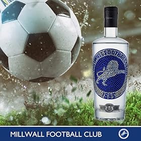 Millwall Football Club Gifts for Men & Women, Official Millwall FC Crystal Edition Birthday Vodka for the Lions Football Fans, Premium Alcohol by Bohemian Brands – 70 cl – Bohemian Brands