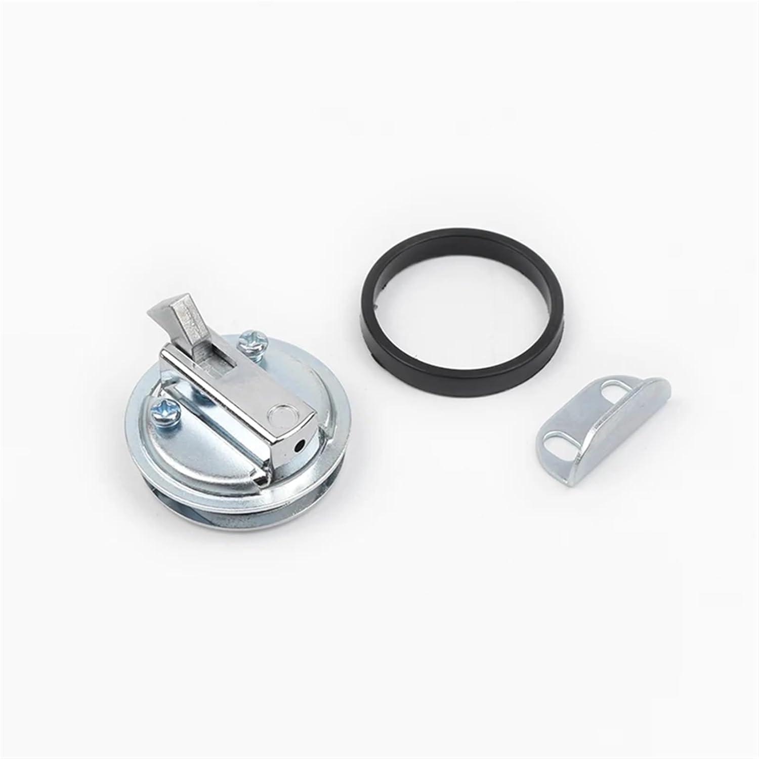 XK246 Same As Zinc Aolly Small Round Handle Pull Ring Cam Lock Marine Latch with Car and Ships 1Pcs(XK246-44WX)