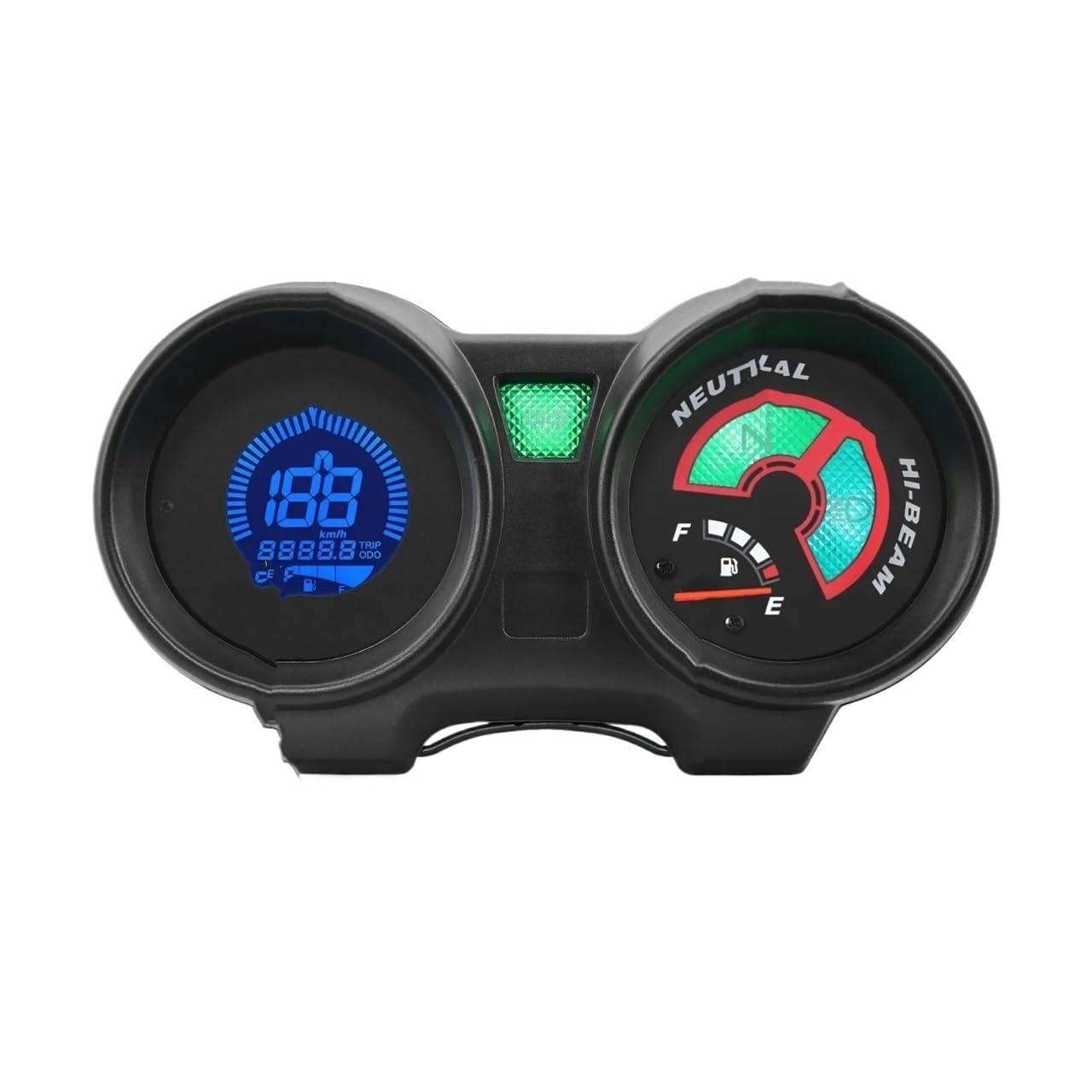 Moto Gauge Contachilometri Contachilometri Per Motocicletta Contachilometri Per Motocicletta Cruscotto Retroilluminato A 7 Colori Per Brasile 150 Per CG150 2004-2009