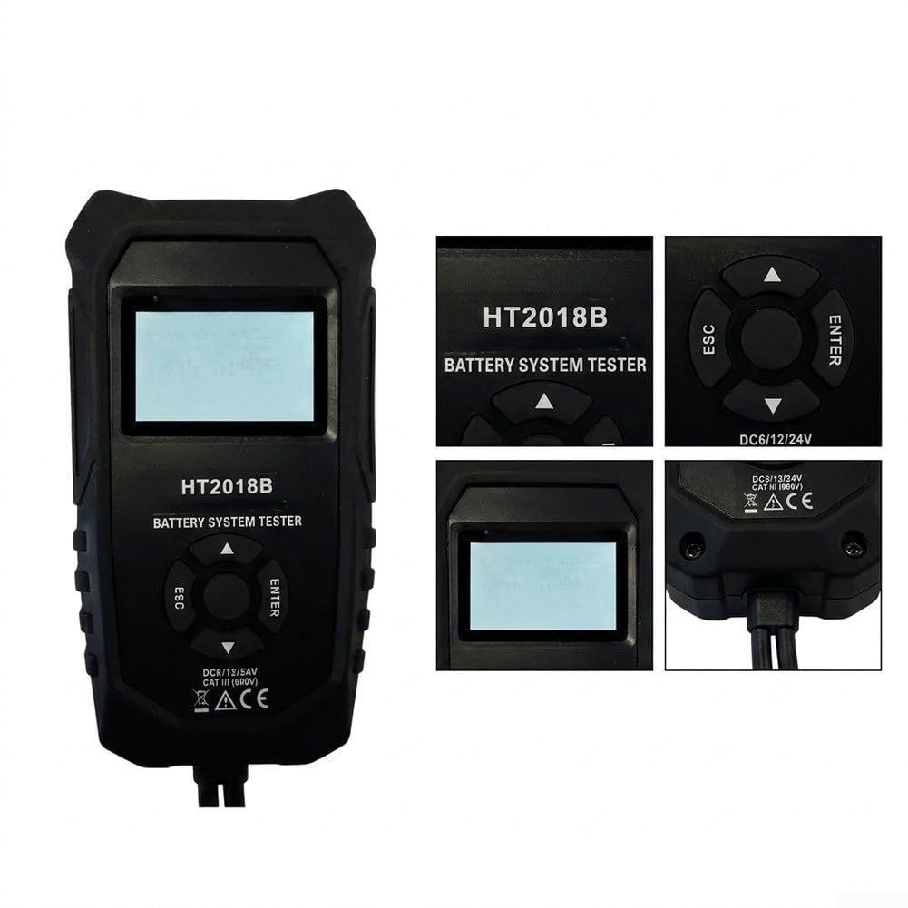 6V 12V 24V pour battery Tester pour cca Analyzer LCD Display