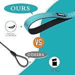 Heavy Duty Dog Leash - Durable & Reliable Pet Leash for Walking, Training & Control - Reflective for Safety - Adjustable Length - Comfortable Handle - Suitable for Large & Small Dogs (Green)