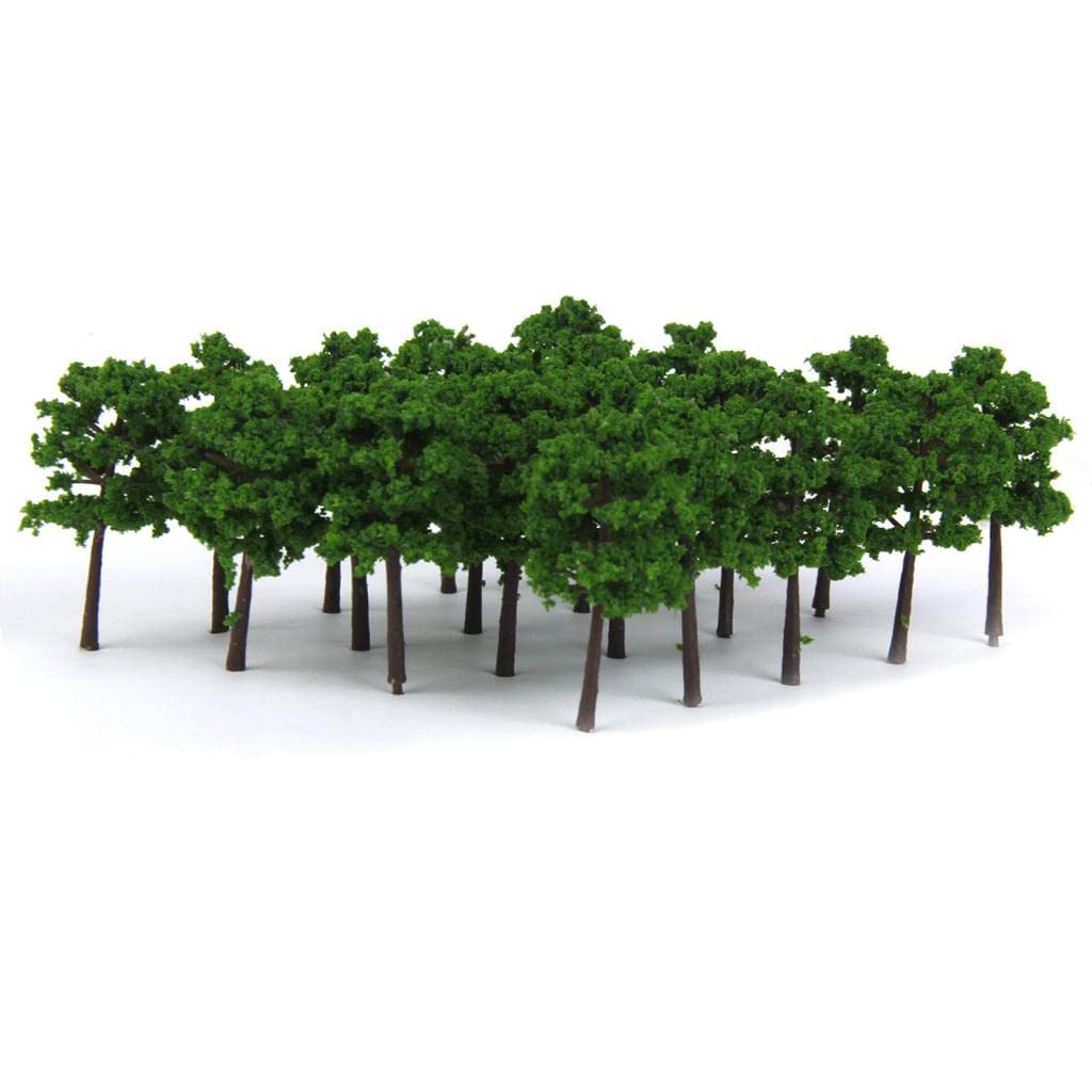 Calandis® Poly Model Trees Train Railroad Scenery 1:250 40Pcs Dark Green | Scenery & Trees | Parts & Accessories | N Scale | Model Railroads & Trains | Toys & Hobbies-image-36