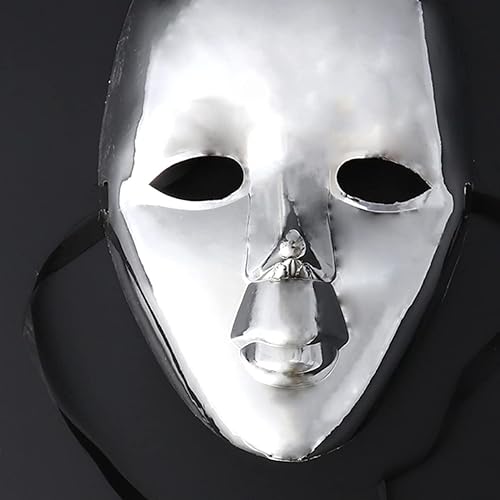 Miniatura 4 de Happyyami 1 máscara facial de Halloween de plástico para máscaras, Mardi Gras, máscara de fiesta de carnaval para adultos