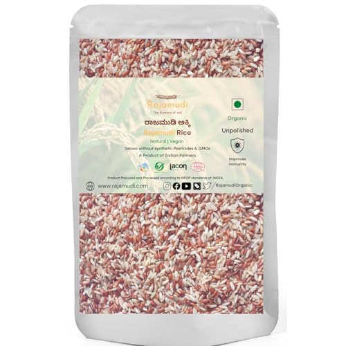 Image of Rajamudi Authentic Unpolished Organic Rice (6 Kg)