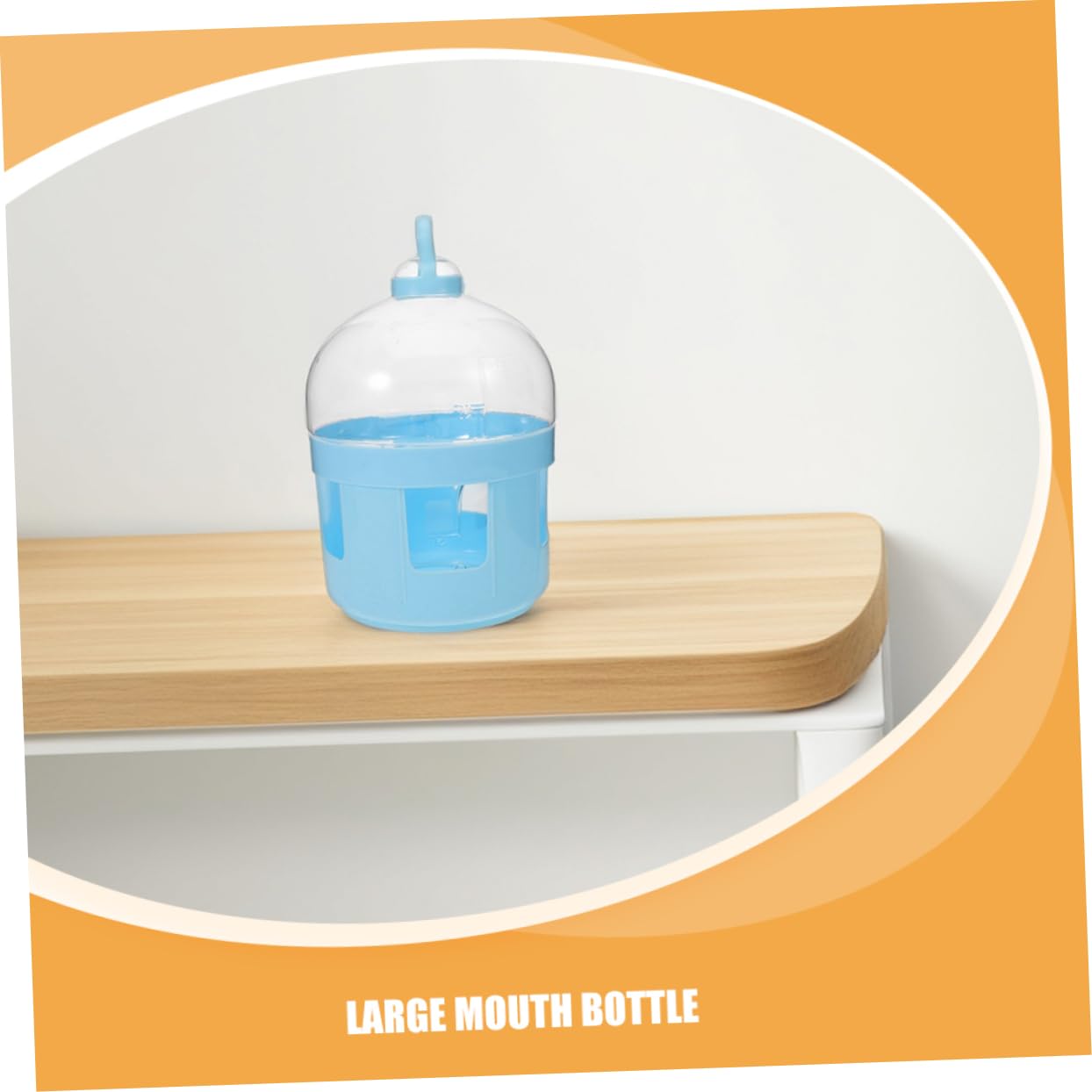 POPETPOP 2 Bebederos para Palomas Boca Ancha de Abs, Dispensador de Agua para Jaulas Que Facilita la Limpieza y Promueve Hidratación Saludable