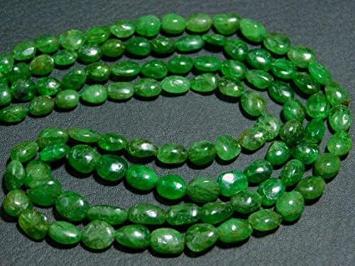 Tsavorite Garnet pépites pour remplacer émeraude perles vertes création bijoux